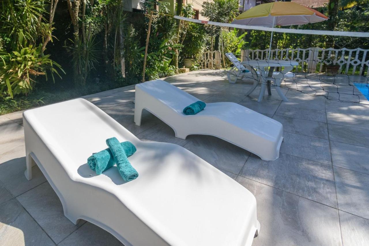 Casa Com Piscina Aquecida A 100M Da Praia Maresias Kültér fotó