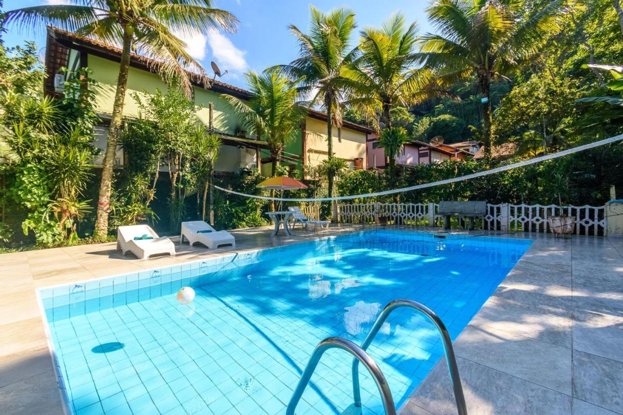 Casa Com Piscina Aquecida A 100M Da Praia Maresias Kültér fotó