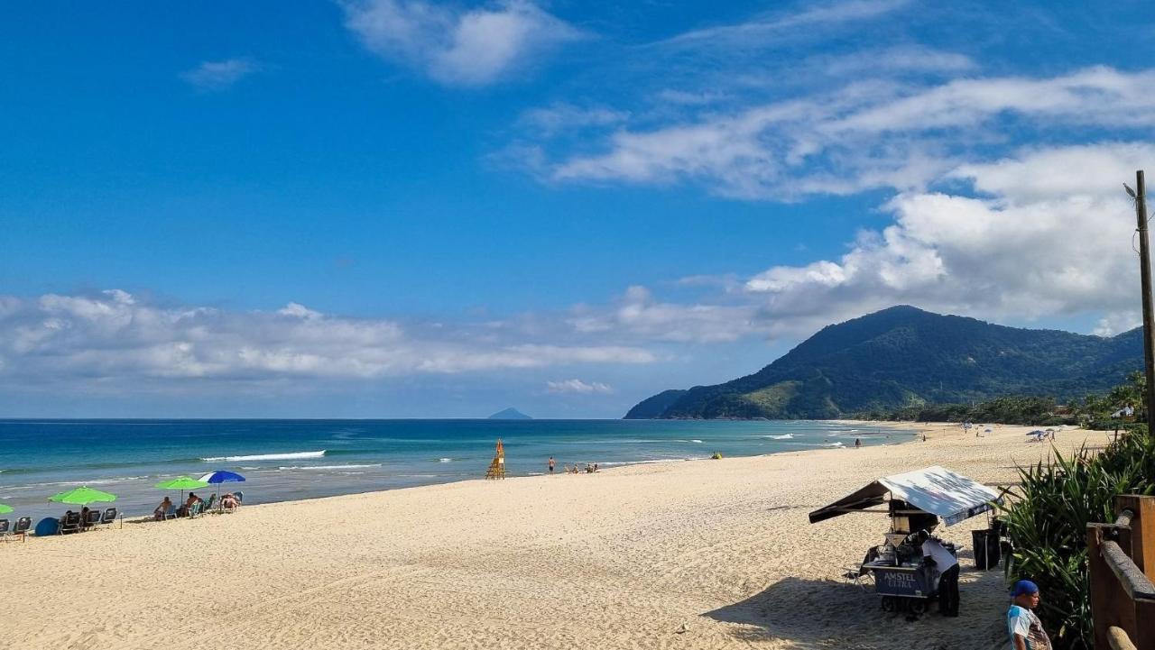 Casa Com Piscina Aquecida A 100M Da Praia Maresias Kültér fotó